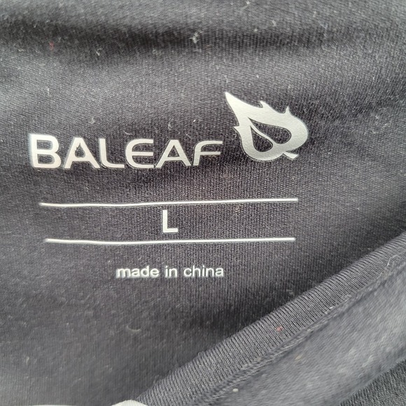 Baleaf shorts gray and black comfy soft size L - Picture 4 of 7